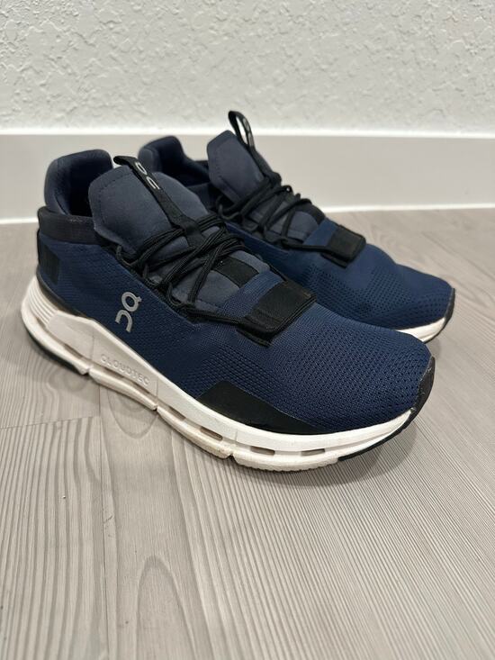 On Shoes - On Cloud Cloudnova Form Athletic Running Navy Blue Shoe Sneakers Active Women 8